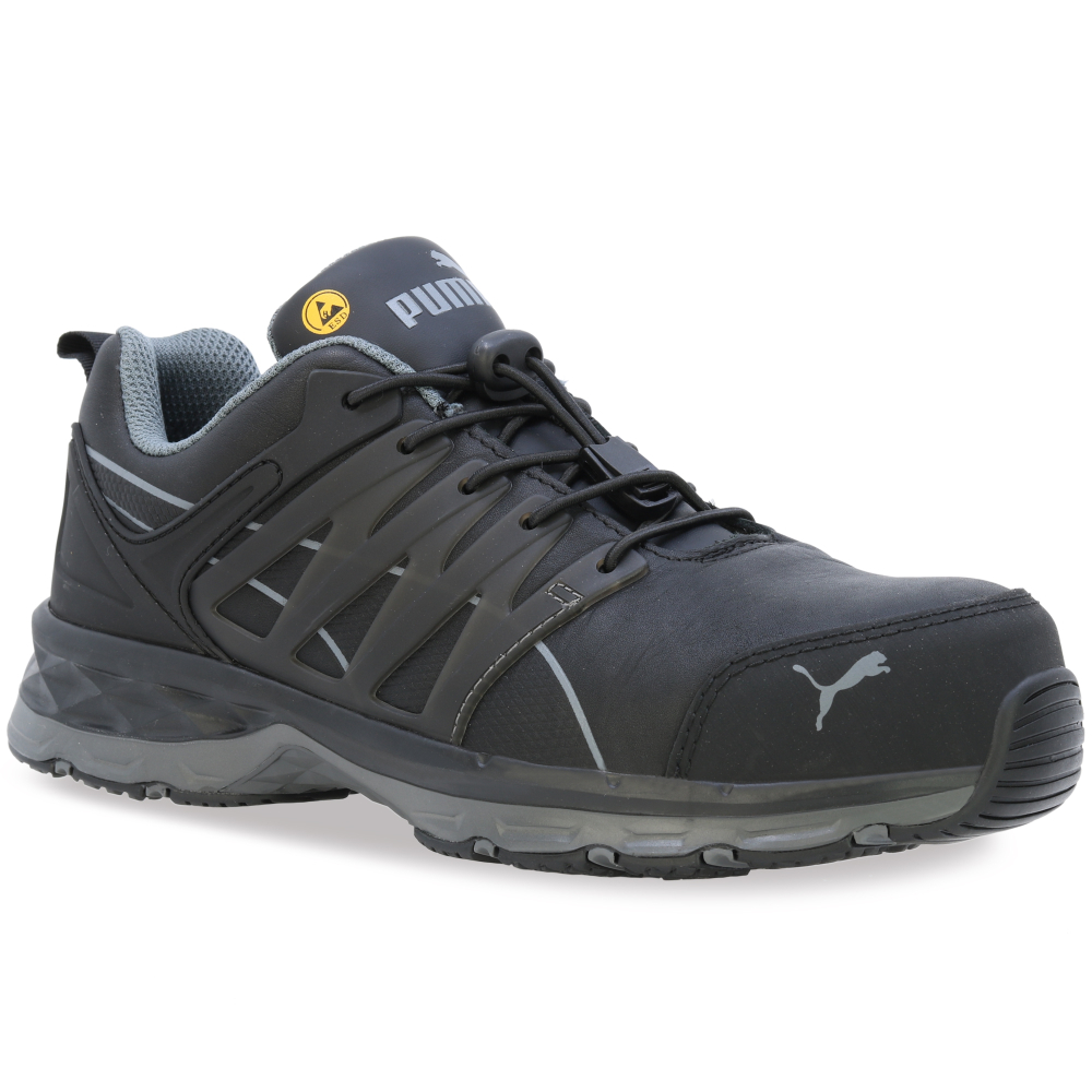 detail PUMA Velocity 2.0 black low S3 ESD HRO Sicherheitsschuhe