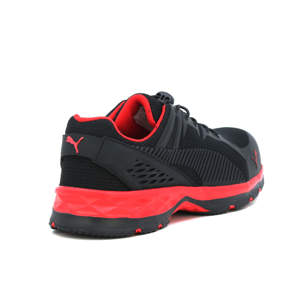 detail PUMA Fuse Motion 2.0 red low S1P ESD HRO Sicherheitsschuhe