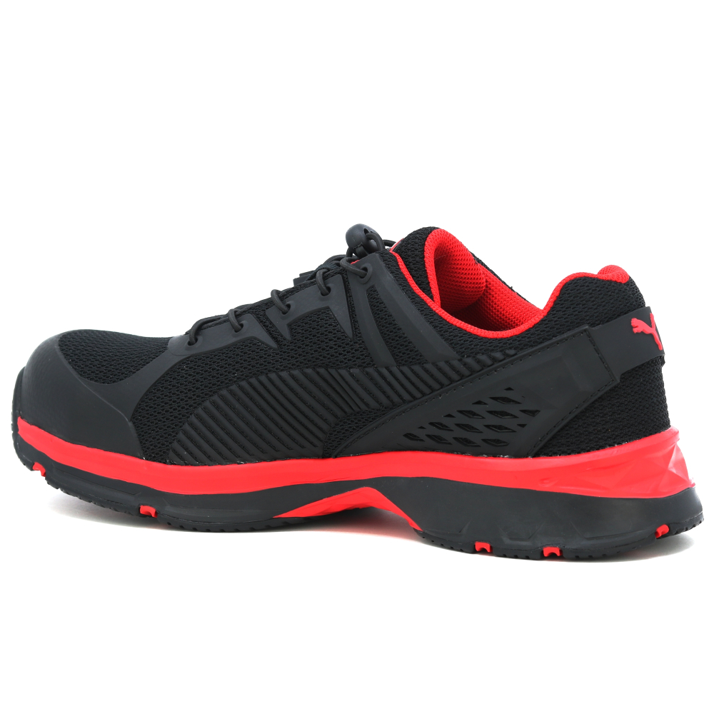 detail PUMA Fuse Motion 2.0 red low S1P ESD HRO Sicherheitsschuhe