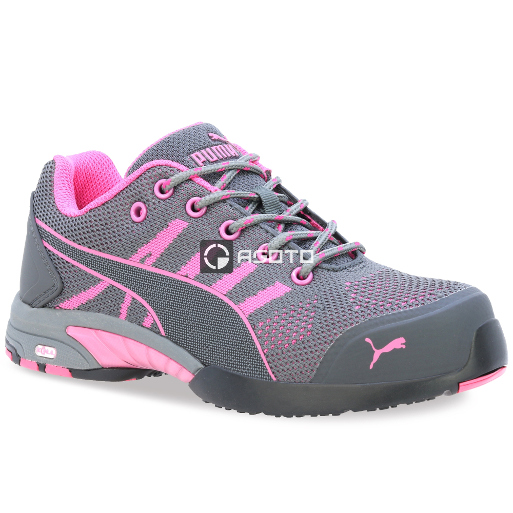 detail PUMA Celerity Knit Pink Low S1 HRO SRC Sicherheitsschuhe