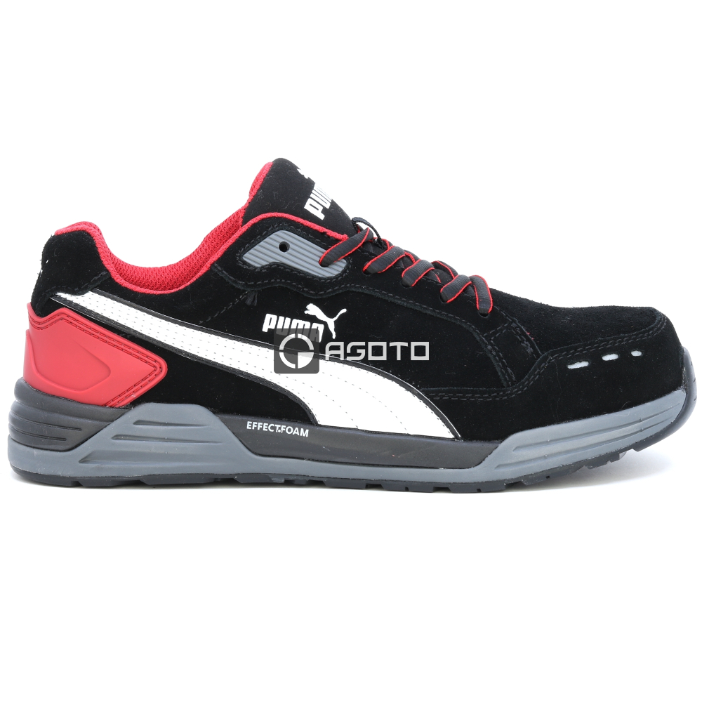 detail PUMA Airtwist black-red S3 ESD Sicherheitsschuhe