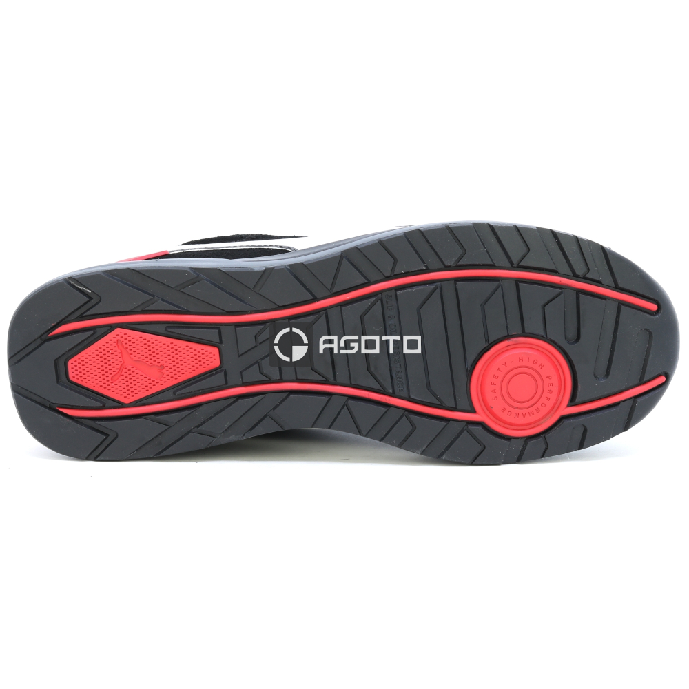 detail PUMA Airtwist black-red S3 ESD Sicherheitsschuhe