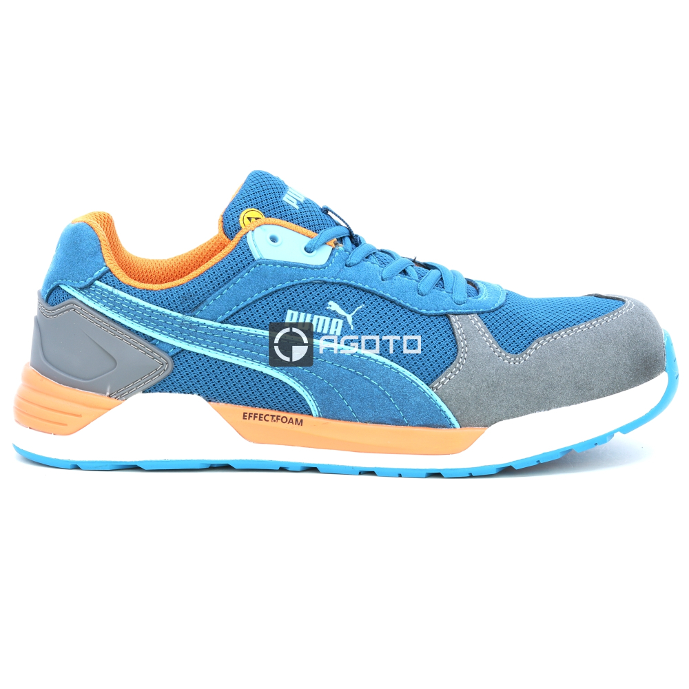 detail PUMA Frontside blue S1P ESD Sicherheitsschuhe