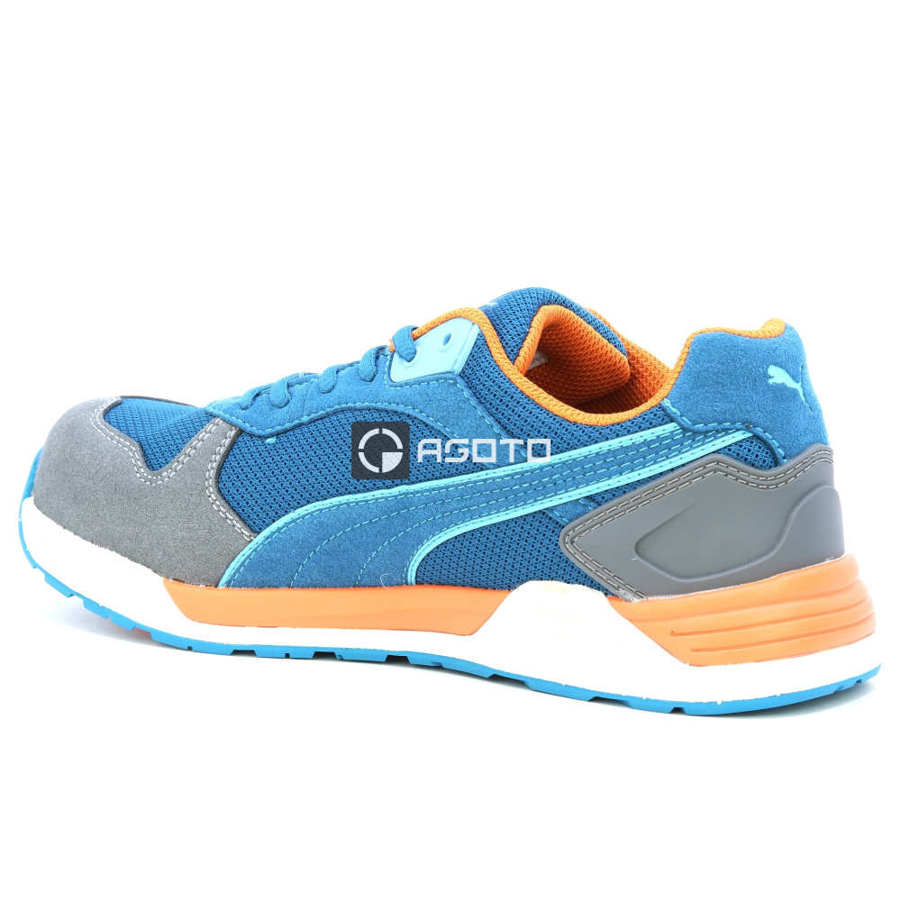 detail PUMA Frontside blue S1P ESD Sicherheitsschuhe