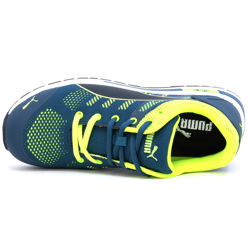 detail Sicherheitsschuhe PUMA Elevate Knit low green S1P