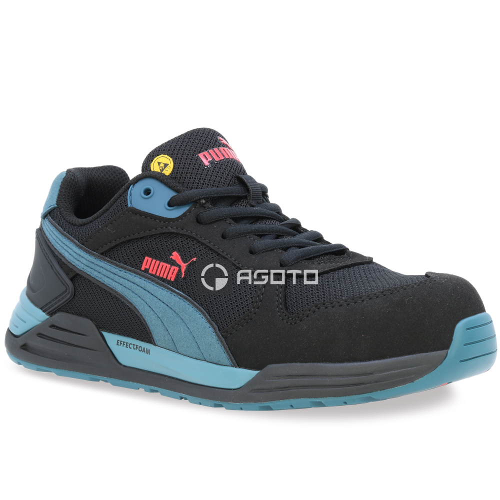 detail Sicherheitsschuhe PUMA Frontside blk S1P ESD