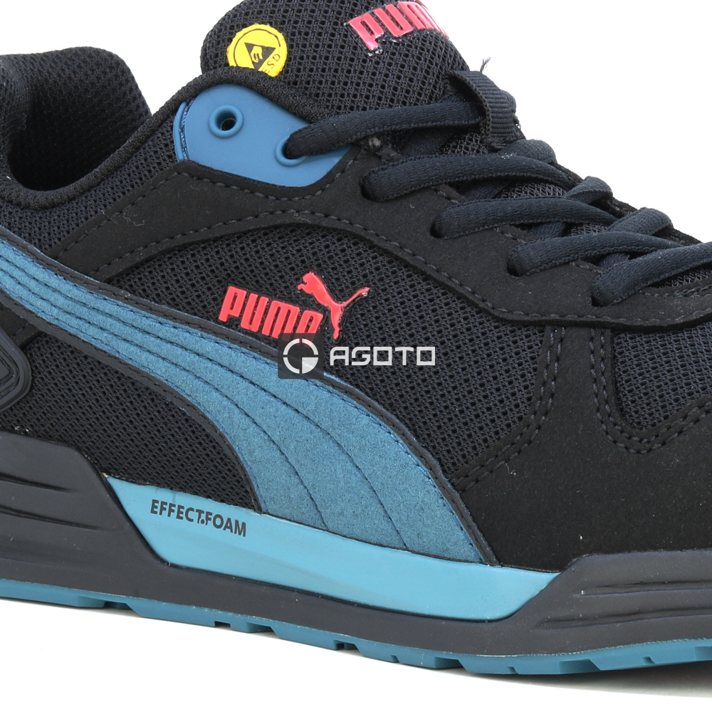 detail Sicherheitsschuhe PUMA Frontside blk S1P ESD