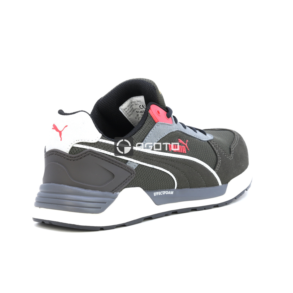 detail Sicherheitsschuhe PUMA Frontside brown S1P ESD
