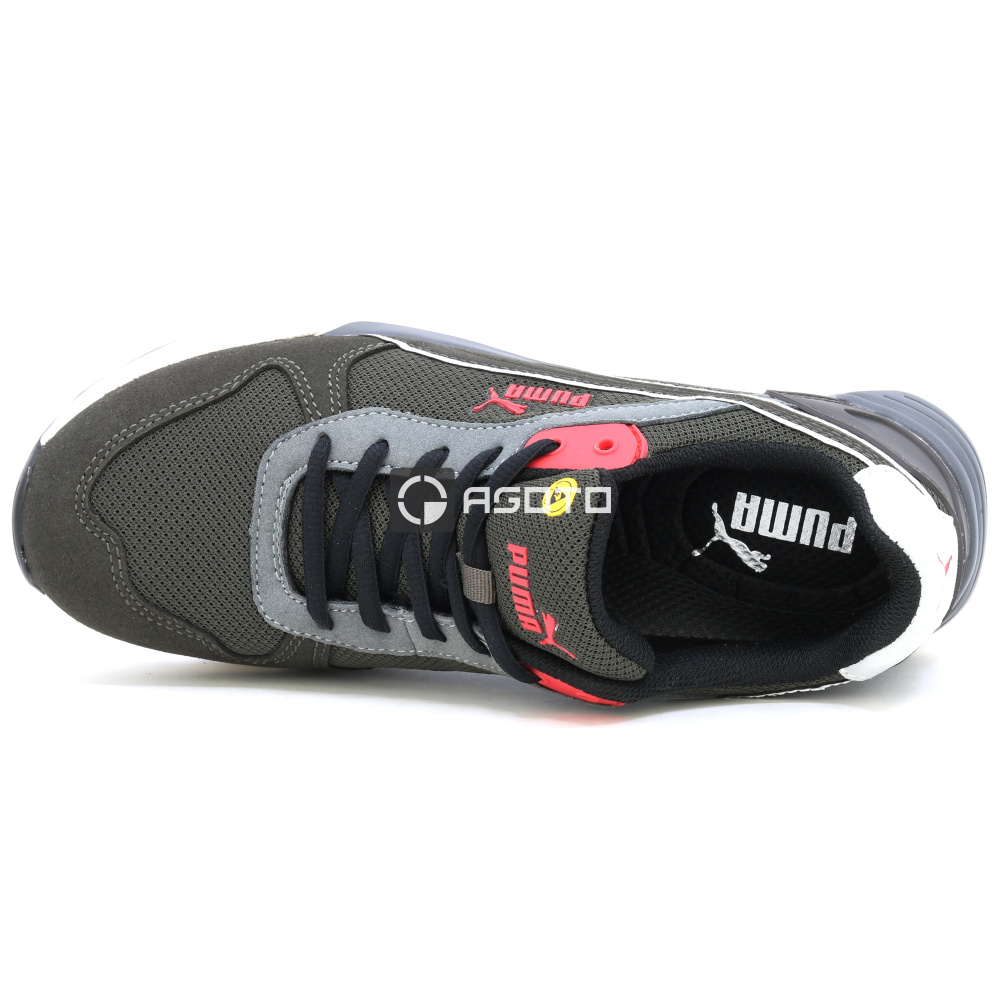 detail Sicherheitsschuhe PUMA Frontside brown S1P ESD