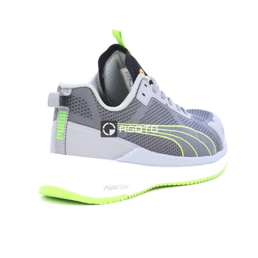 detail Sicherheitsschuhe PUMA Slide Low S1PS ESD grey/green