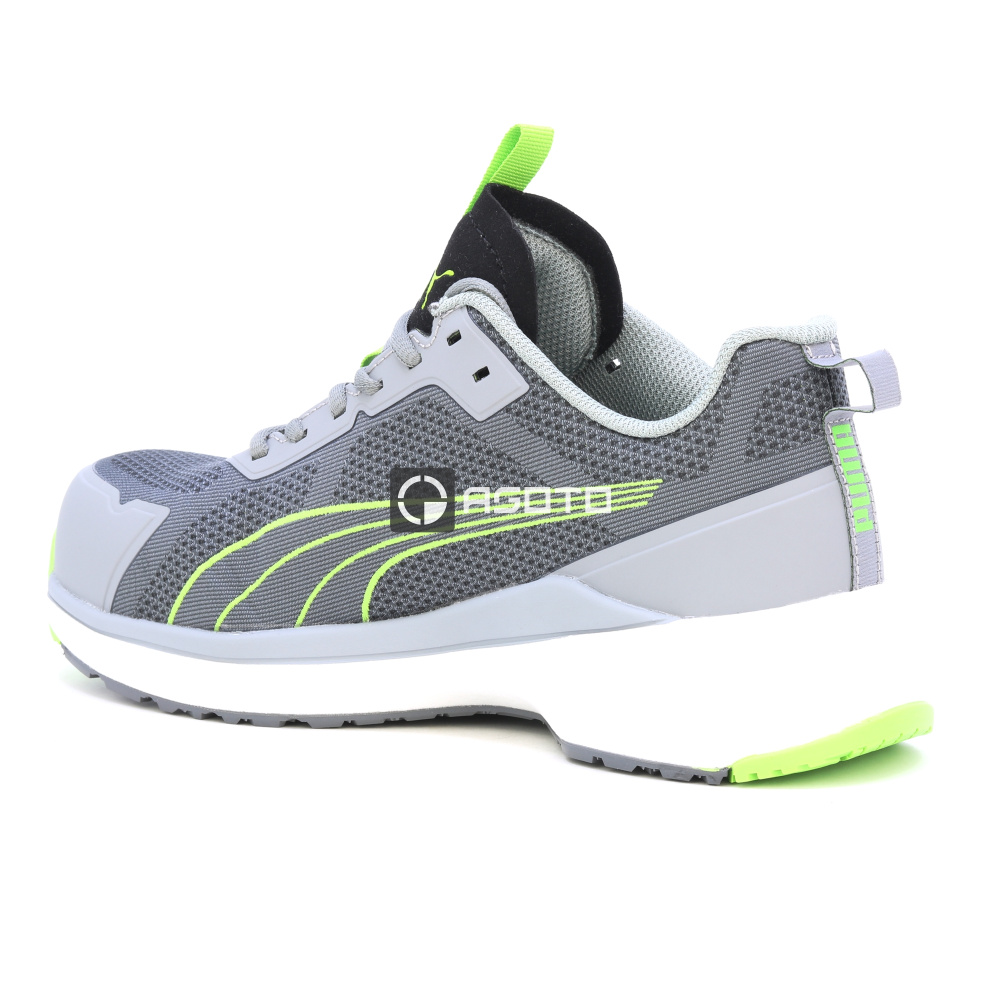 detail Sicherheitsschuhe PUMA Slide Low S1PS ESD grey/green
