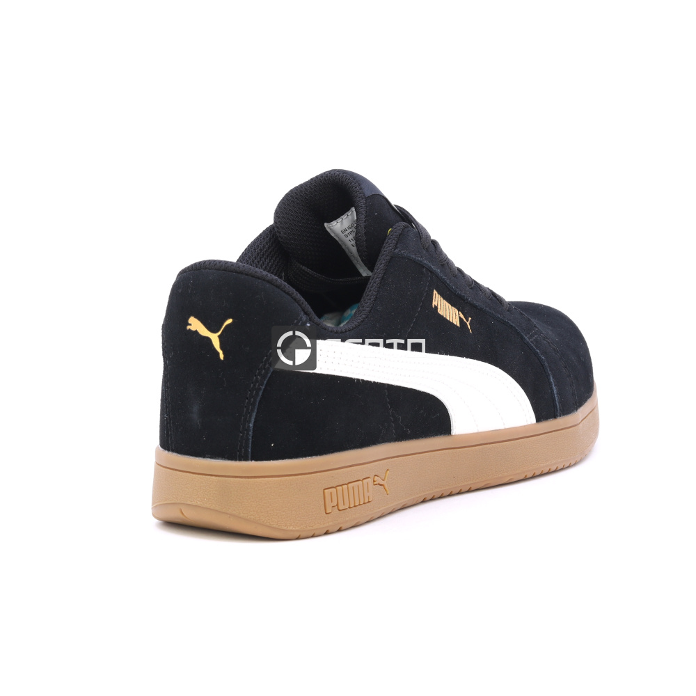 detail Sicherheitsschuhe PUMA Iconic low S1P ESD blk/gum