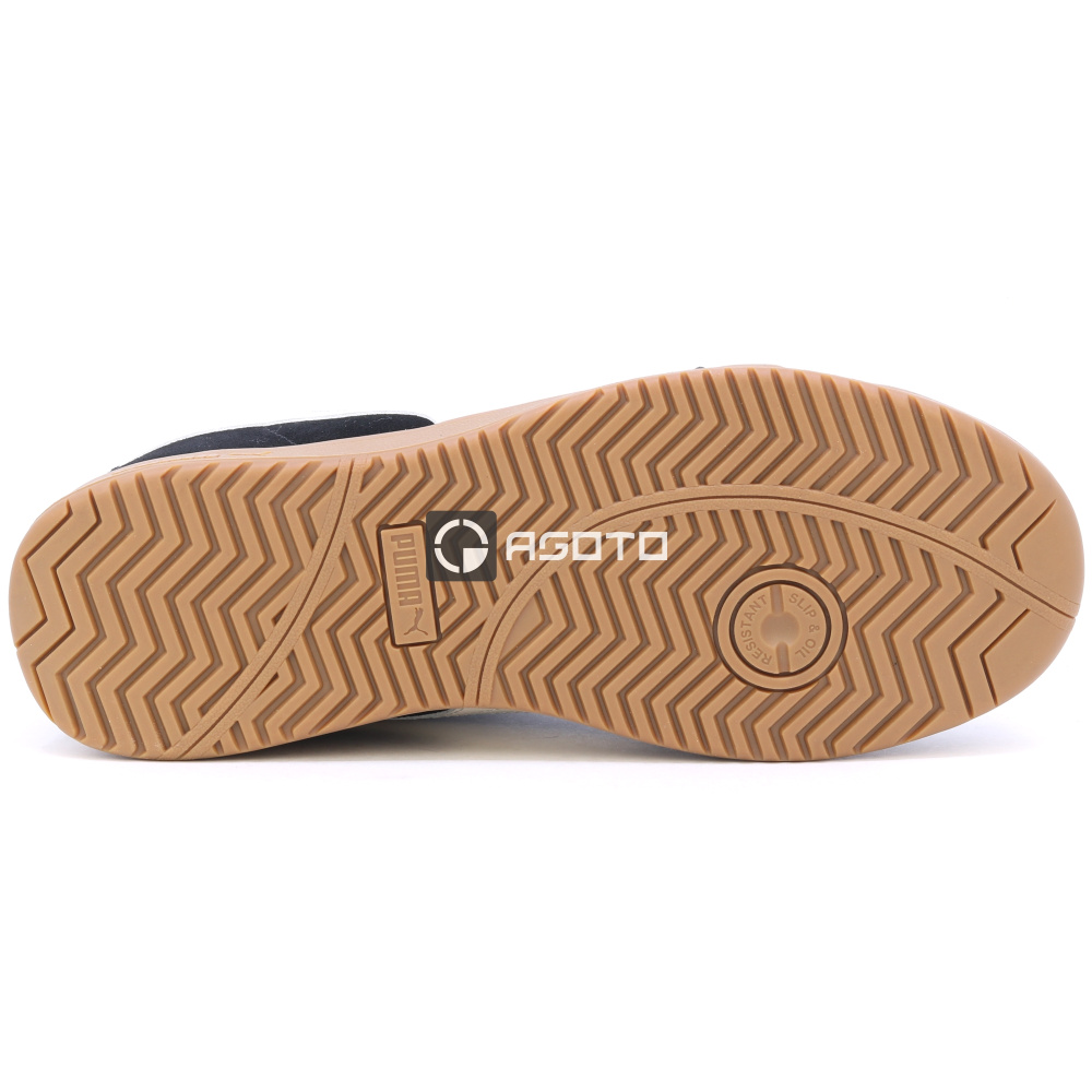 detail Sicherheitsschuhe PUMA Iconic low S1P ESD blk/gum