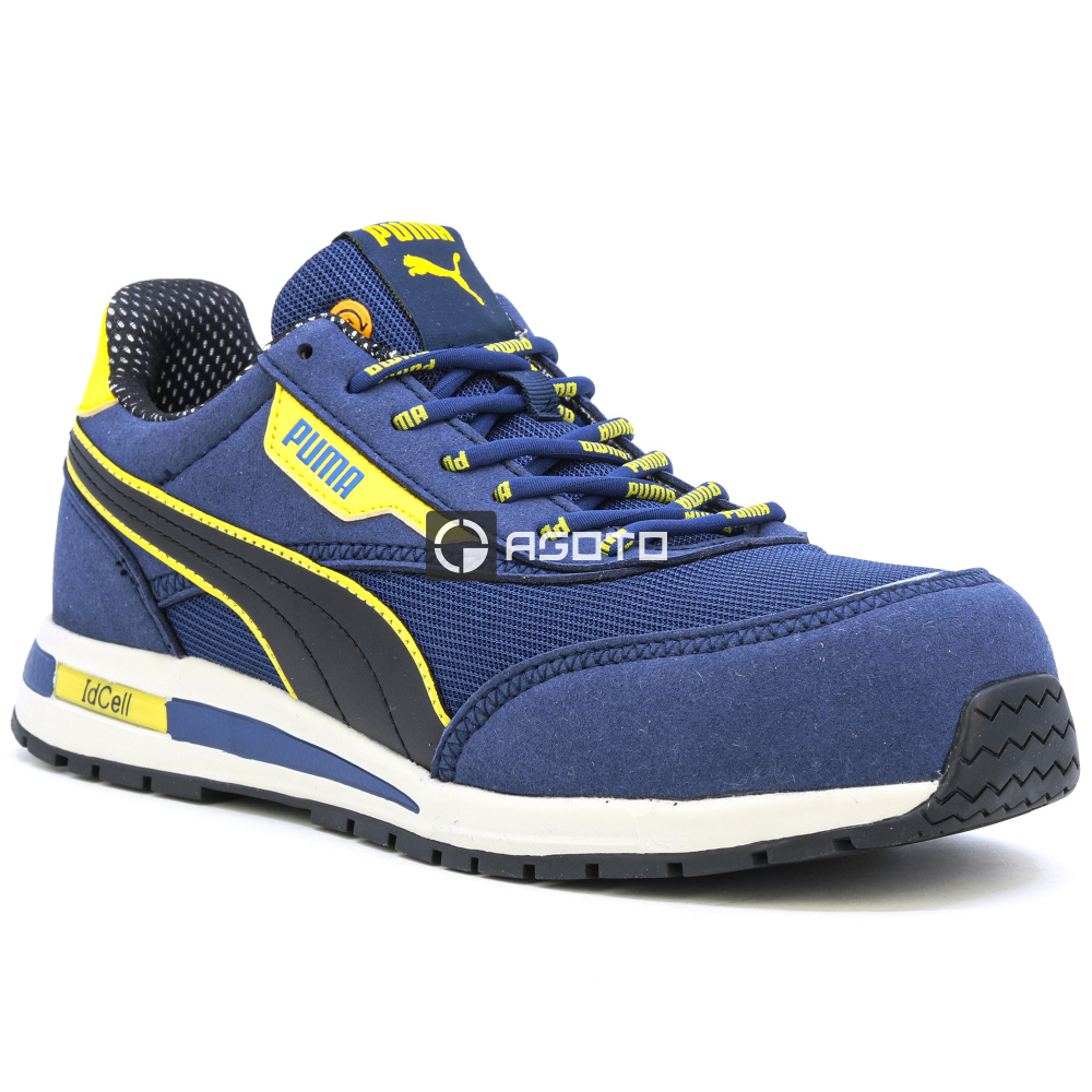 detail Sicherheitsschuhe PUMA Rider Blue Low S1