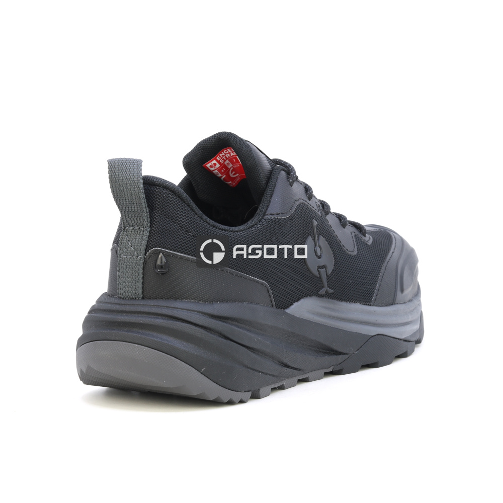 detail Engelbert Strauss Harlem S6 Low schwarze Herren Arbeitsschuhe für maximalen Komf