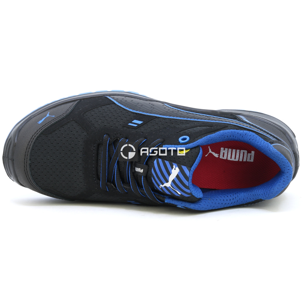 detail PUMA Safety Fuse TC S1P ESD Herren Arbeitsschuh Halbschuh schwarz leicht bequem