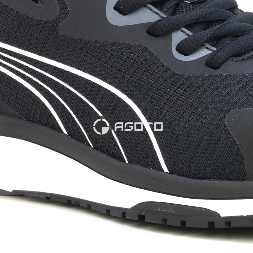 detail PUMA Celerity S1P ESD Arbeitsschuh Halbschuh schwarz leicht, bequem und atmungsa