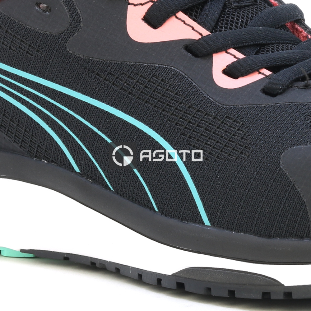 detail PUMA Celerity S1P ESD Arbeitsschuh Halbschuh schwarz leicht, bequem und atmungsa