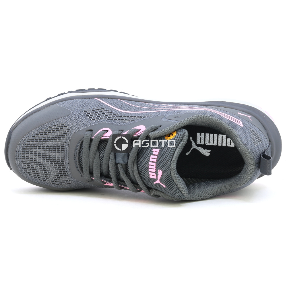 detail PUMA Celerity S1P ESD Arbeitsschuh Halbschuh grau leicht, bequem und atmungsakti