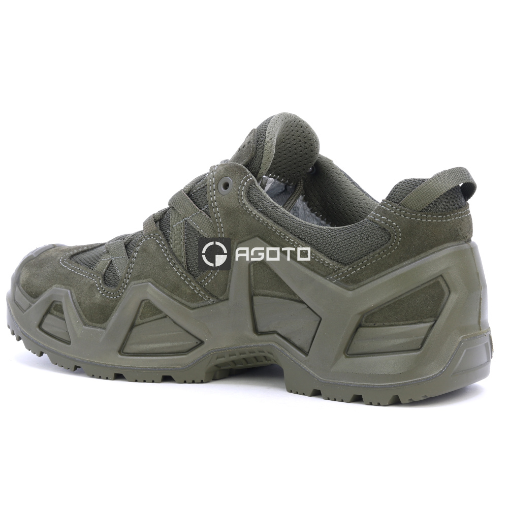 detail LOWA Zephyr MK2 GTX Lo olivfarbene Herren Outdoor-Schuhe mit Gore-Tex® Membran