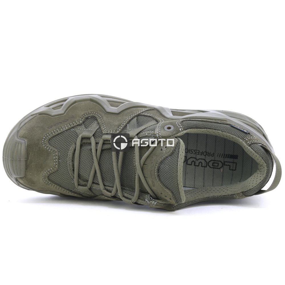 detail LOWA Zephyr MK2 GTX Lo olivfarbene Herren Outdoor-Schuhe mit Gore-Tex® Membran