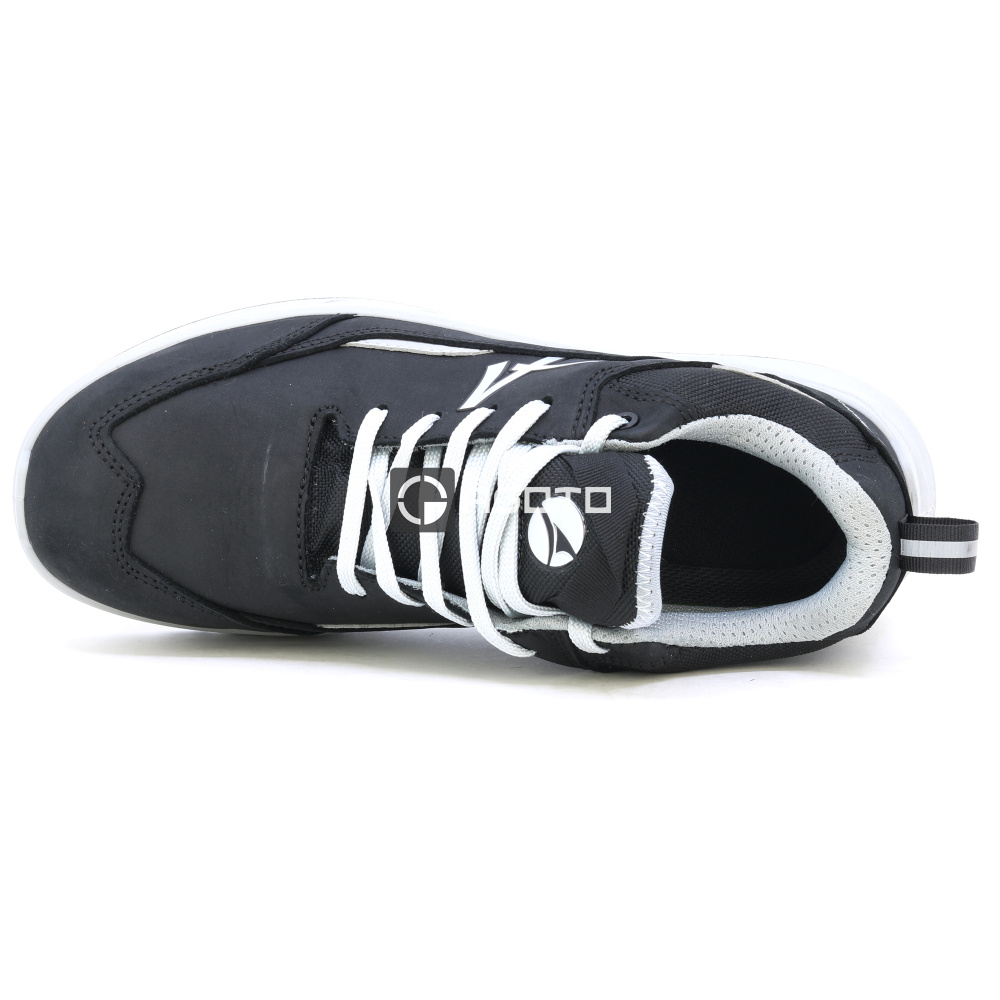 detail ALBATROS Vector S3 Low schwarze Herren Leder-Arbeitsschuhe