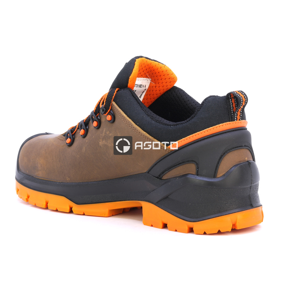 detail BICAP Seal Low S3 braune Herren Arbeitsschuhe + Pro Air Belüftungssystem