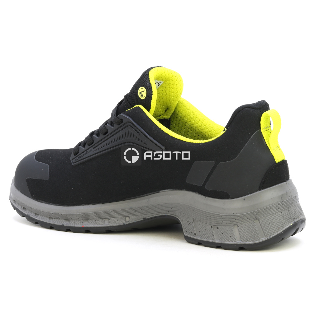 detail UVEX Trend 2 low S3S schwarze Herren Leder leichte und bequeme Arbeitsschuhe, We