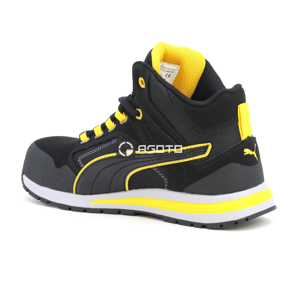 detail Sicherheitsschuhe PUMA Crosstwist Black Mid SB