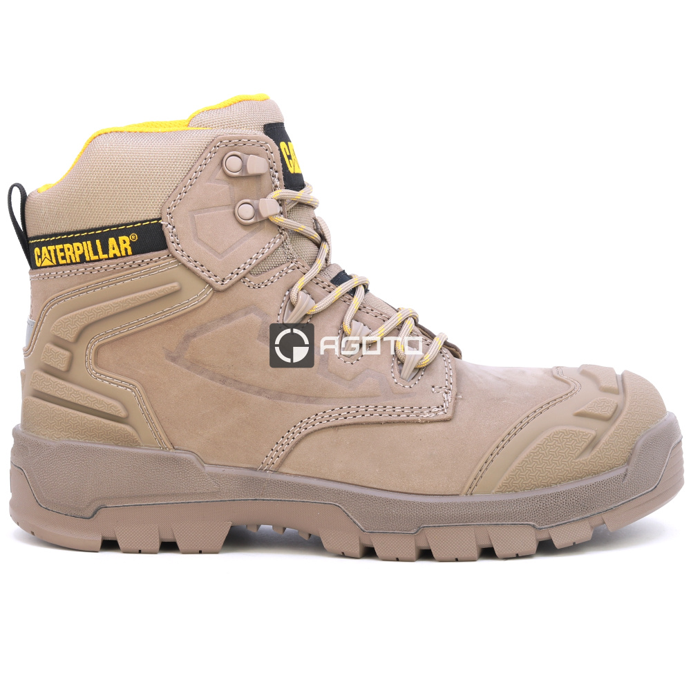 detail Caterpillar Herren Leder Sicherheitsstiefel Striver XL S7 FO SC HRO beige