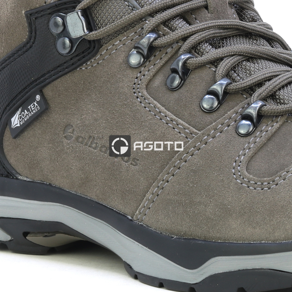 detail ALBATROS Trento MID O2 brauner Herren Leder Arbeitsschuh mit CTX Membran