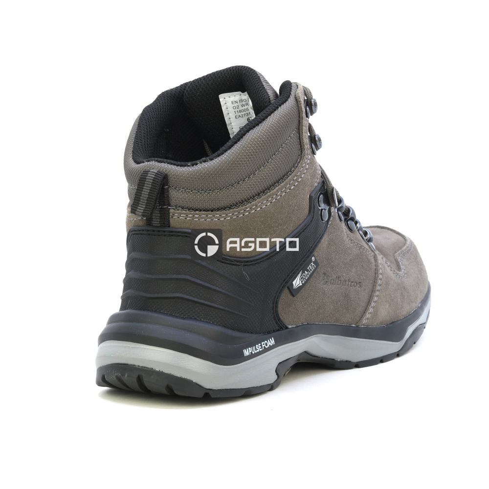 detail ALBATROS Trento MID O2 brauner Herren Leder Arbeitsschuh mit CTX Membran