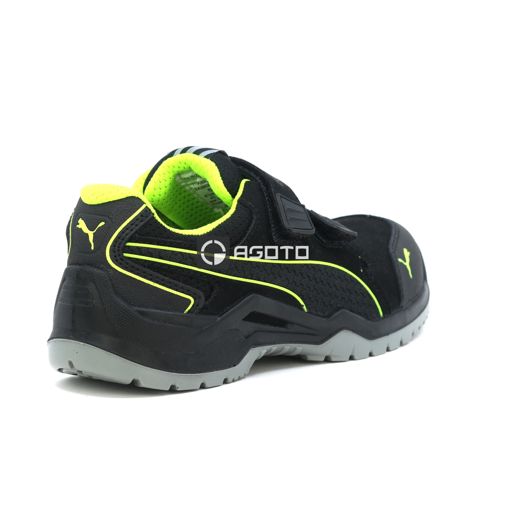 detail PUMA Neodyme green low S1P ESD Sicherheitsschuhe