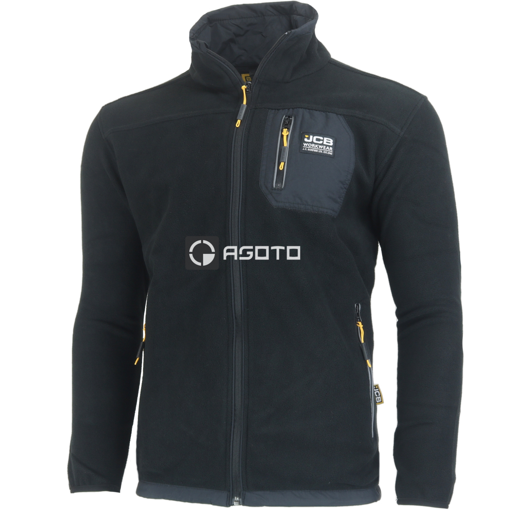 detail Jacke JCB Trade Full Zip Polar