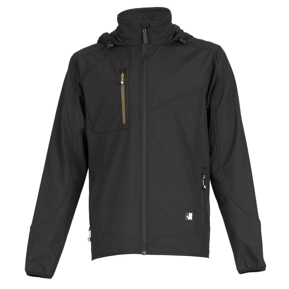detail Jacke NORTH WAYS Pecco black 5000 mm