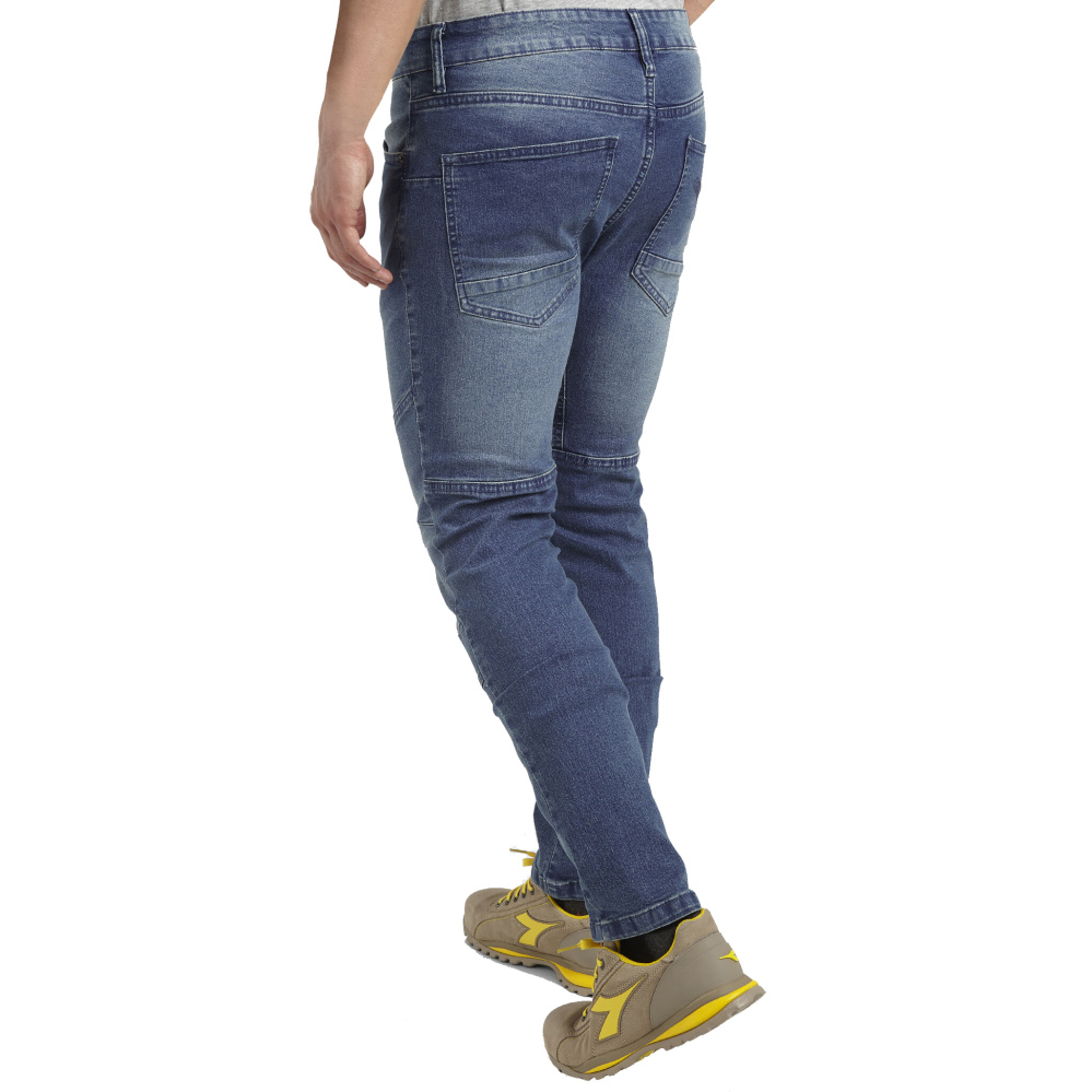detail Hose DIADORA Stone 6 PKT Light Jeans Stretch