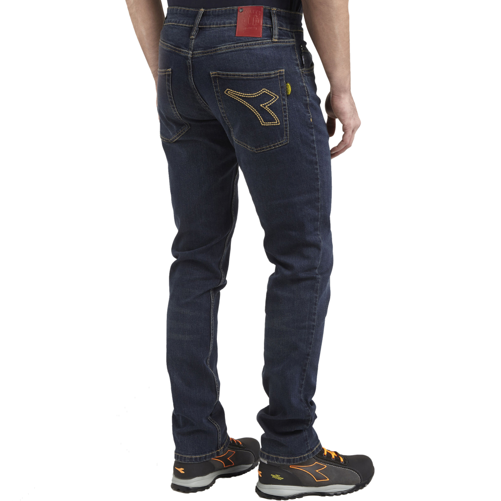 detail Hose DIADORA Stone 5 PKT Jeans Stretch