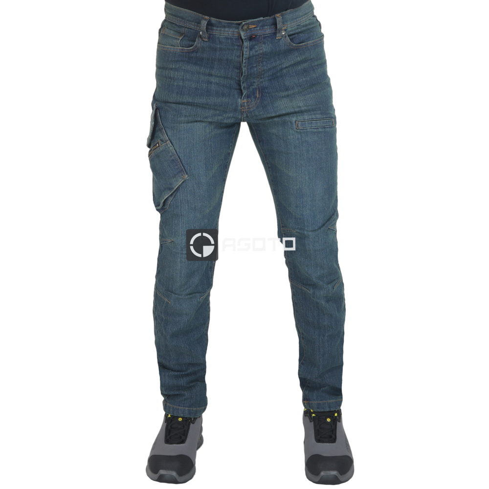 detail Hose Industrial Starter Jeans Stretch