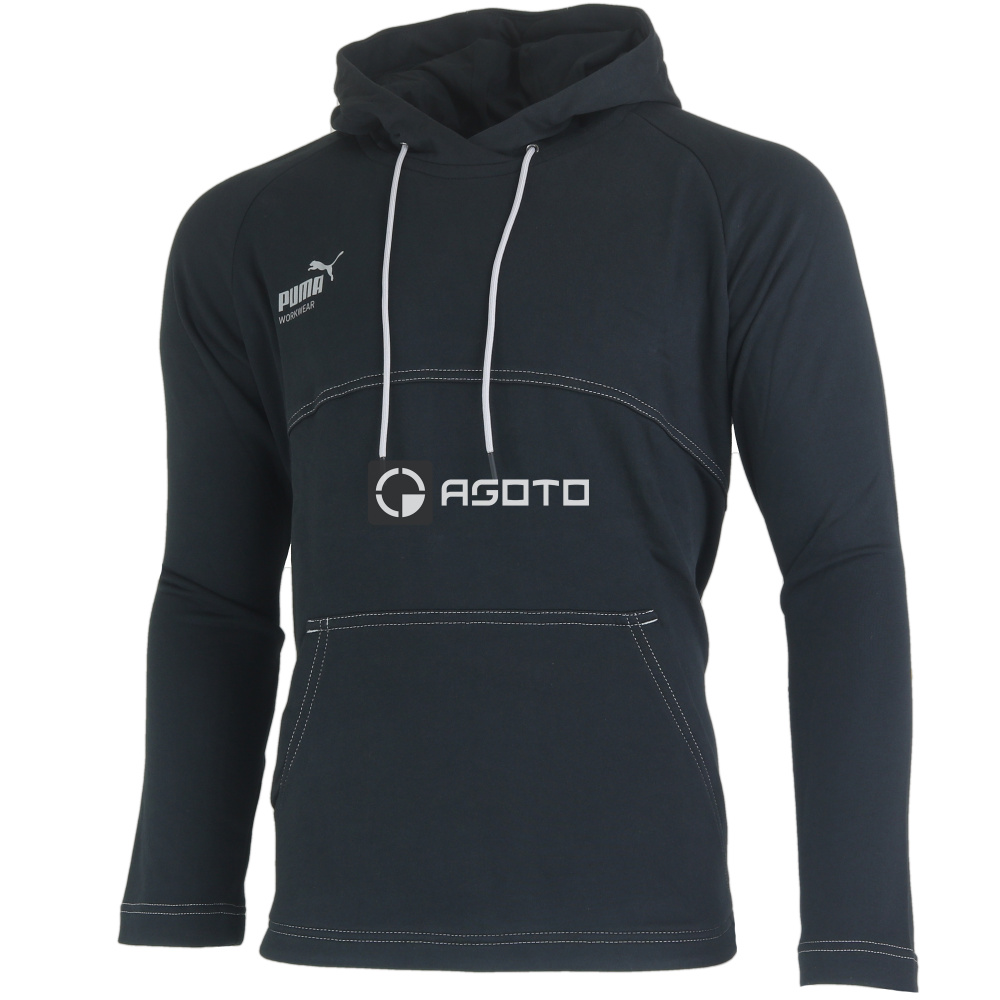 detail Herren-Sweatshirt PUMA Essentials Hoodie Carbon