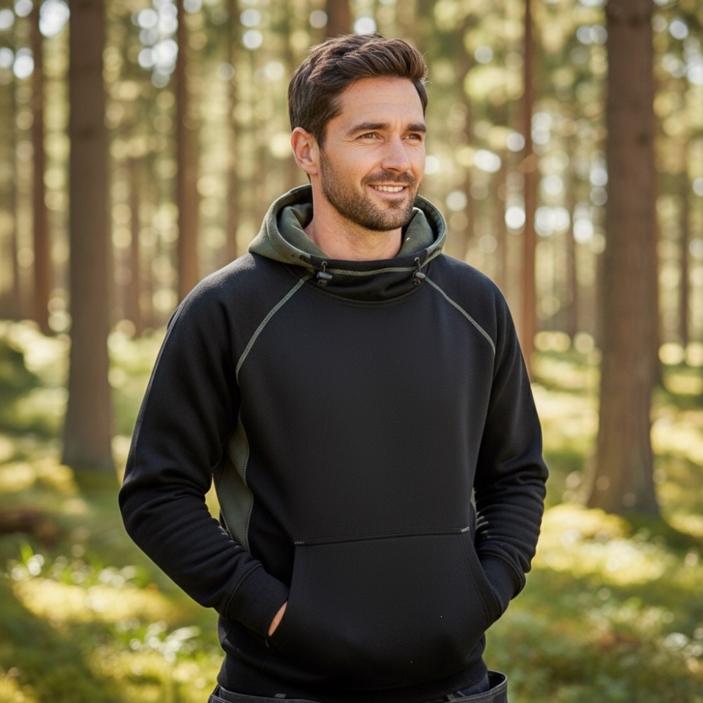 detail Herren-Sweatshirt Asoto Vindel 320g