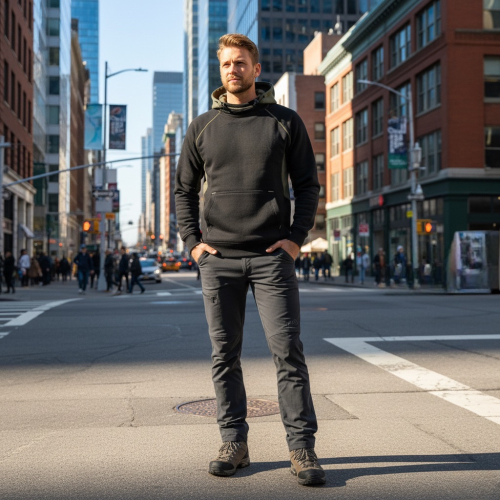 detail Herren-Sweatshirt Asoto Vindel 320g