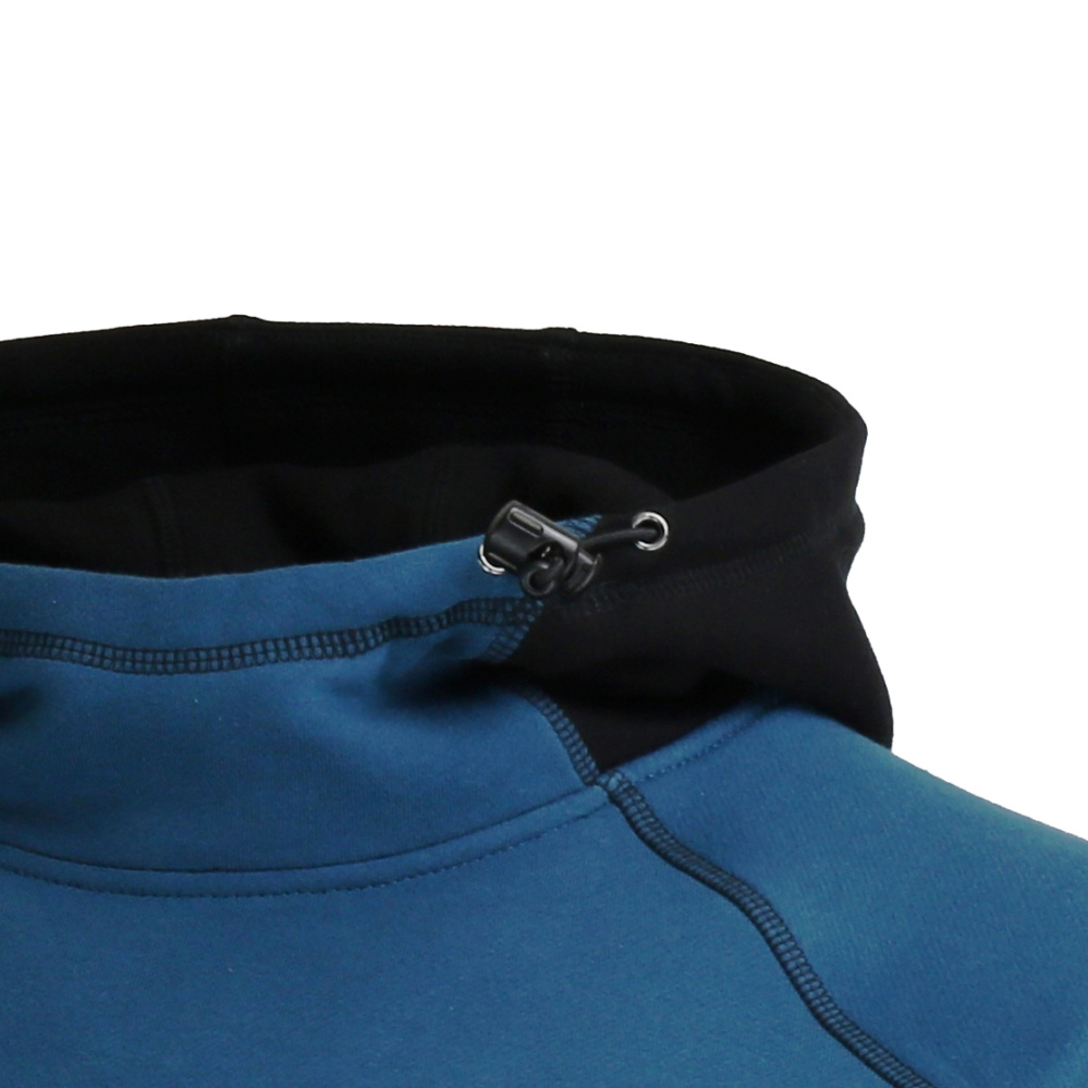 detail Asoto Vindel Herren-Sweatshirt petrolblau, ganzjährig, bequem aus Baumwolle