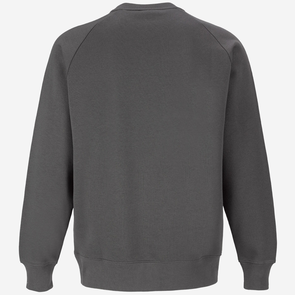 detail TOWORKFOR Sweatshirt graues schnell trocknendes Herren-Sweatshirt für hervorrage
