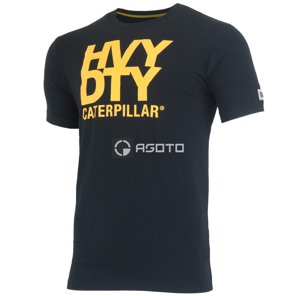 detail T-Shirt CATERPILLAR HVY DTY