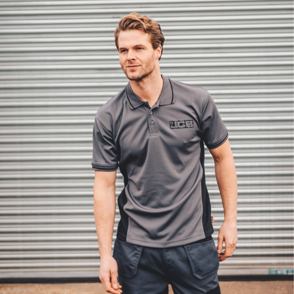 detail T-Shirt JCB Trade POLO