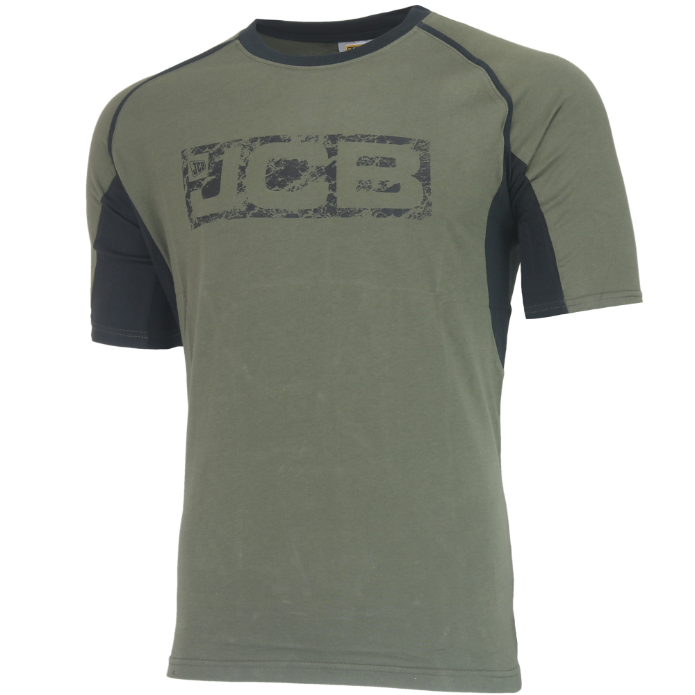 detail T-Shirt JCB Trade 100% Cotton