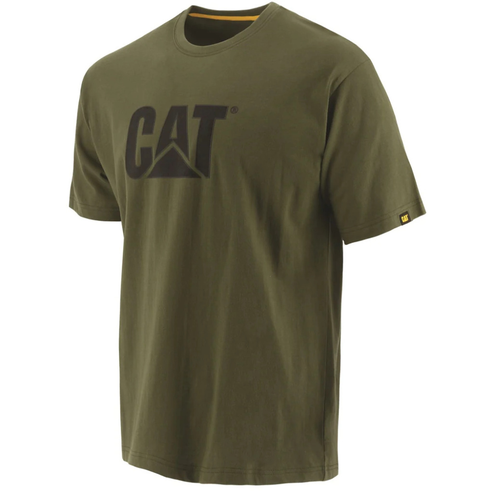 detail T-Shirt CATERPILLAR Trademark Logo