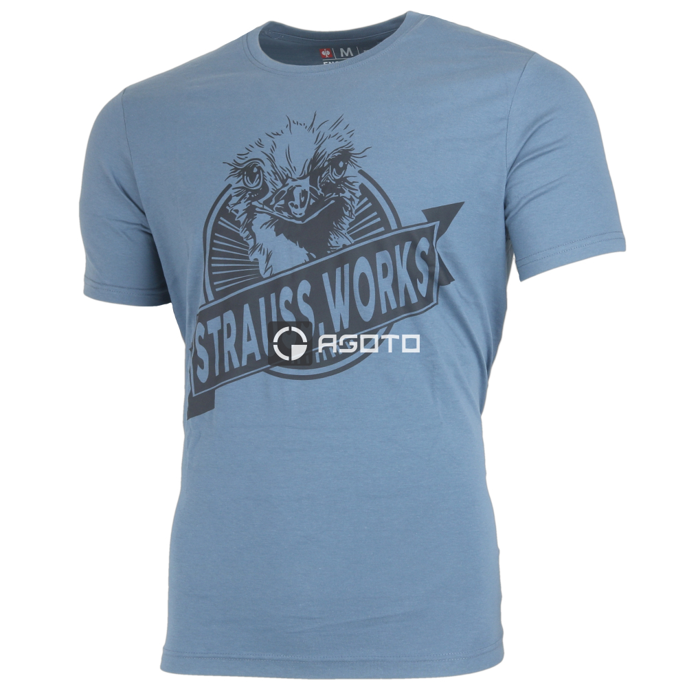 detail T-Shirt Engelbert Strauss E.S. Works 100% Cotton