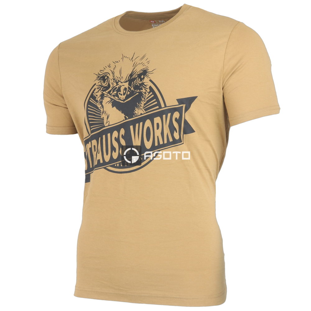 detail T-Shirt Engelbert Strauss E.S. Works 100% Cotton
