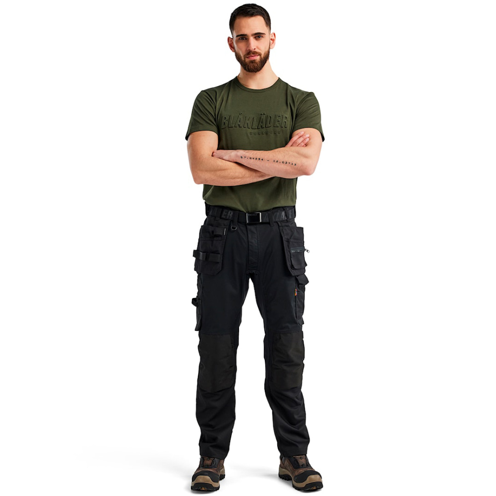 detail T-Shirt BLAKLADER 3D Logo 100% cotton